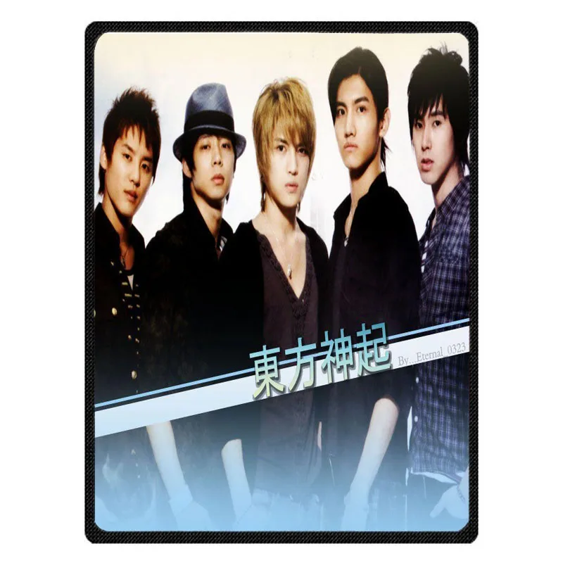 Мягкое теплое плюшевое одеяло TVXQ из кораллового флиса диванная кровать до колена