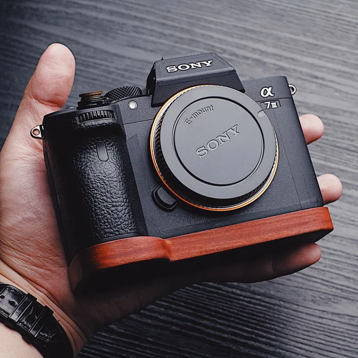 Ручной деревянный быстросъемный l образный кронштейн для Sony A7M3 A7R3 A9 ручной