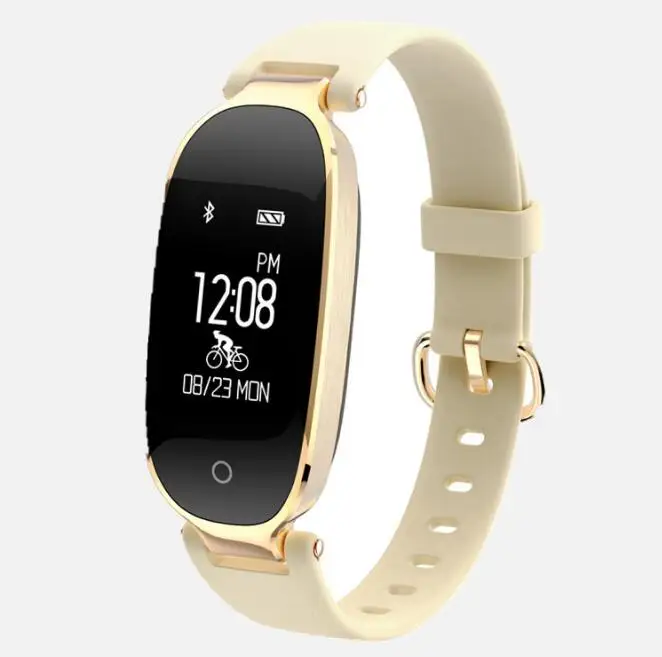 Смарт-браслеты S3 + Динамический сердечного ритма Упражнение умный браслет леди