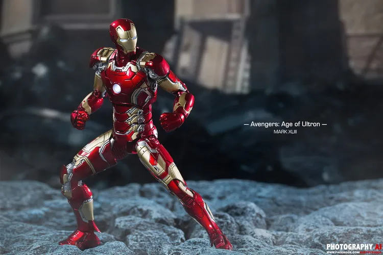 Коллекционная фигурка из 1/12 сплава Ultron Ironman MK43 MK42 для поклонников, подарок на праздник
