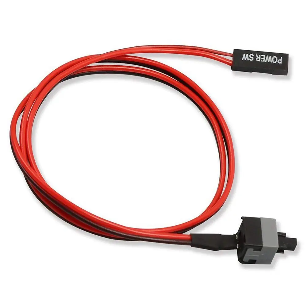Отличное качество сборки 2 упаковки 45 см Pin SW PC кабель питания вкл/выкл кнопка ATX