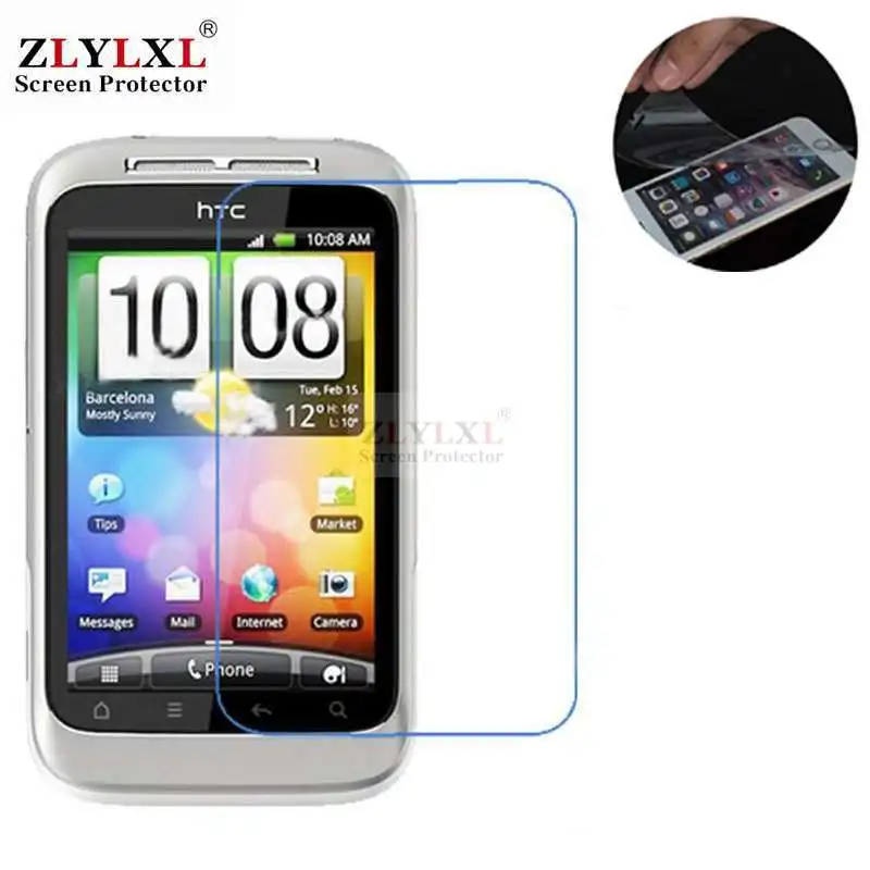 HD мягкая пленка для HTC G13 Wildfire S a510e G15 G16 G17 G18 G14 Z715E G19 x710e Защитная экрана | Мобильные