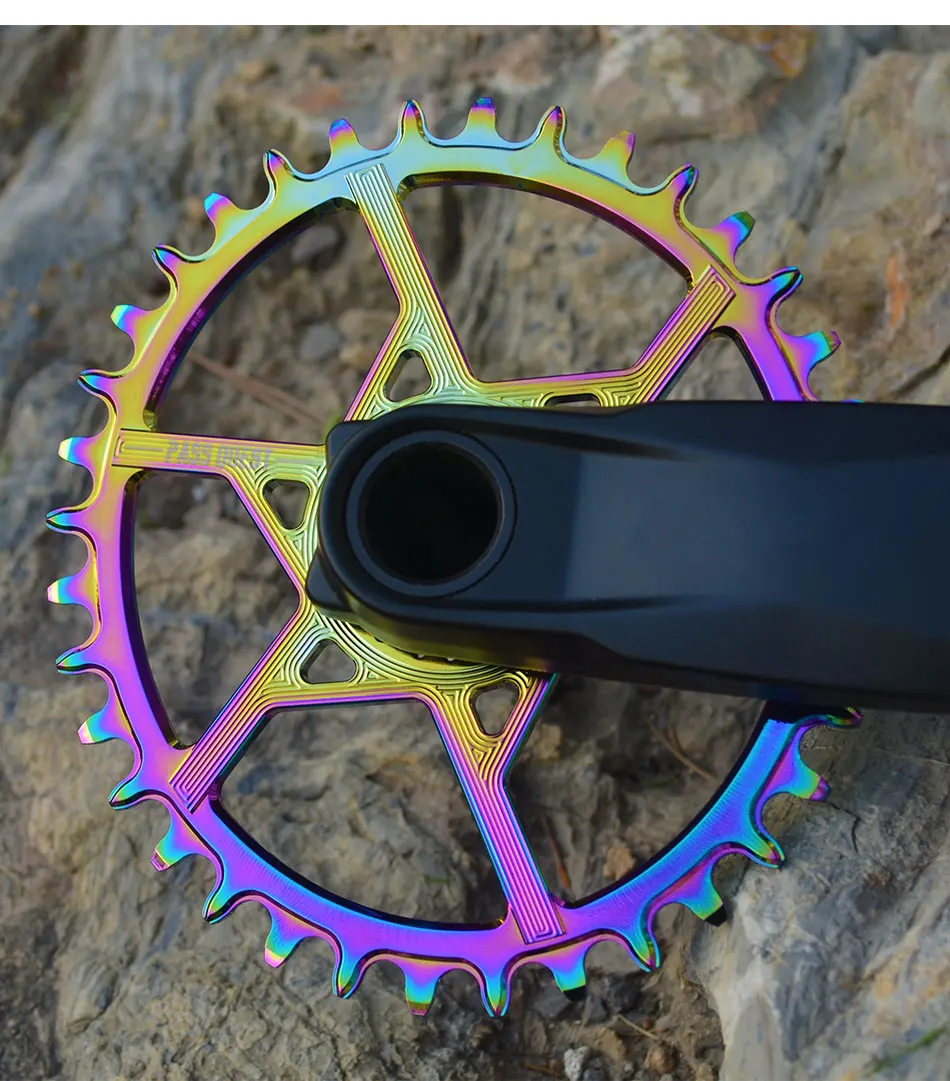 Велосипед gx xx1 eagle GXP титановый Овальный MTB узкий широкий Chainring 32 T-40 T велосипедная Звездочка 0 мм офсетный шатун