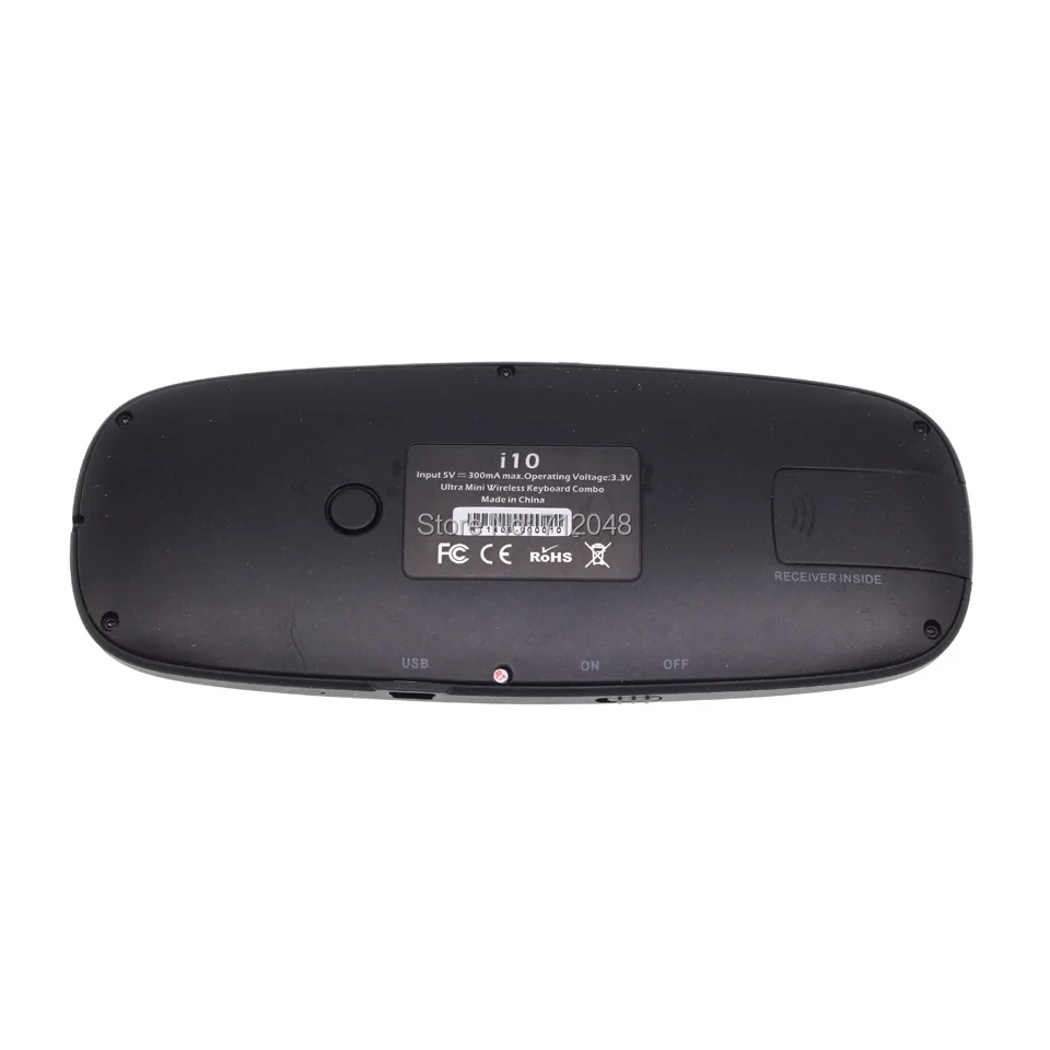 Оригинальная Беспроводная Bluetooth мини клавиатура Rii i10BT с сенсорной панелью и