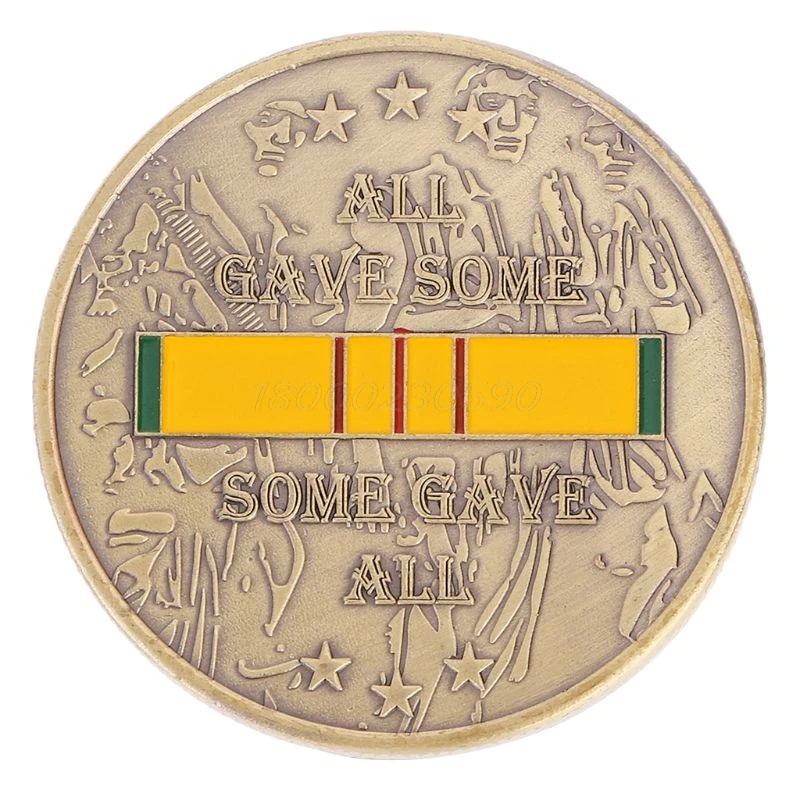 Вьетнамская война Ветеран памятная монета художественные подарки для коллекции