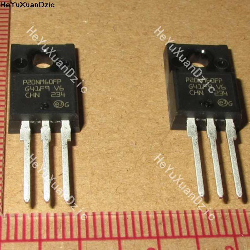 10Pcs/Lot STP20NM60FP STP20NM60 P20NM60FP 20NM60 TO-220F MOSFET N-CH 600V 20A  New Original Product