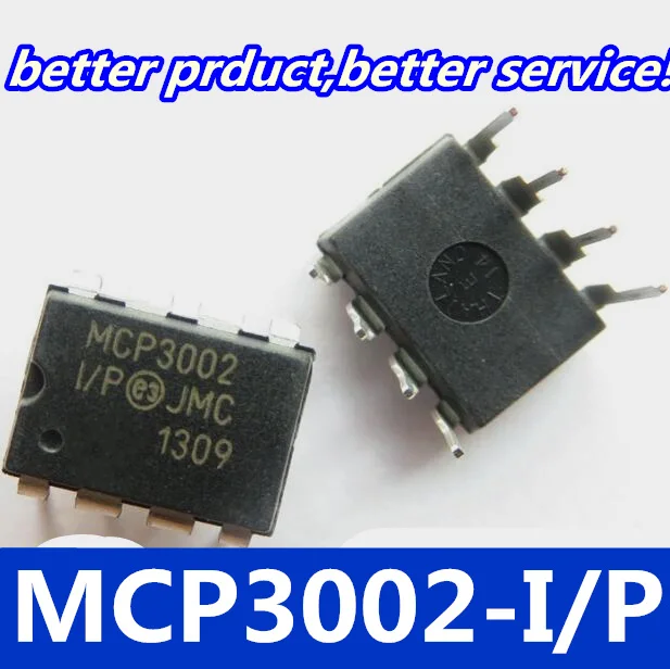 Бесплатная доставка 5 шт./лот MCP3002 I/P DIP 8 Хорошее качество|Запасные части| |