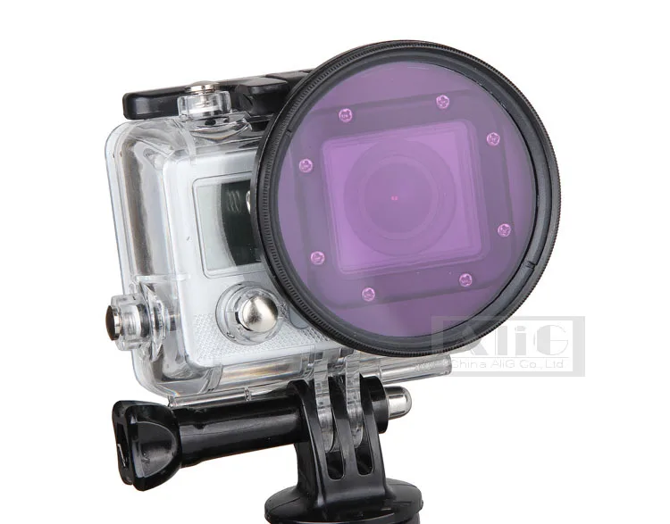 Поляризационный фильтр для камеры Адаптер 58 мм комплект подходит Gopro Hero 3 SJ4000