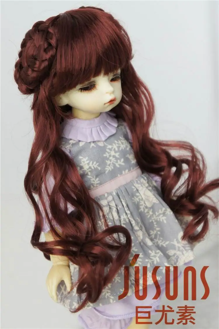 JD125 1/6 Yosd Celine длинные BJD Syntheic парик для куклы мохеровый 6-7 дюймов модные аксессуары для куклы