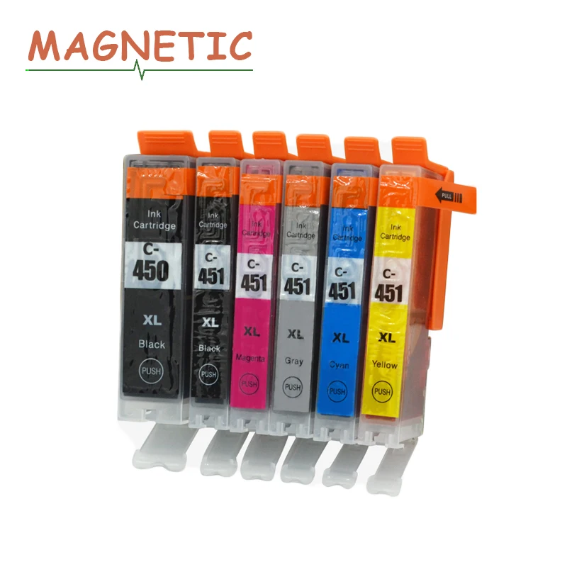 Чернила для принтера 12X PGI450 CLI451 чернильный картридж Canon pgi450 cli451 PIXMA IP7240 MG5440 MG5540 MG6440