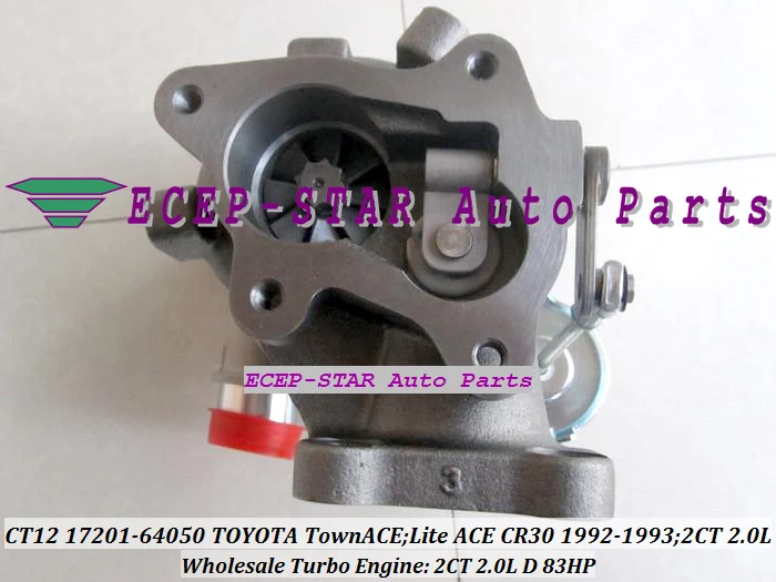 Турбокомпрессор CT12 17201-64010 17201-70020 для TOYOTA CAMRY 1983 CV10 1984-88 SOARER 1986-1988 1CTL 1ctlc 1ggeu 1 8/4 1.8L |