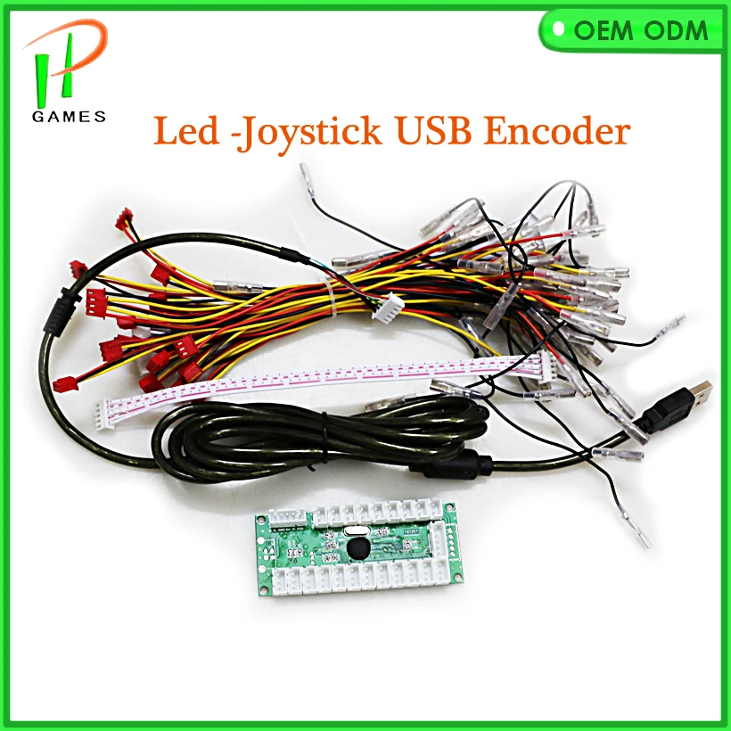 

Бесплатная доставка DIY аркадная игра набор аркадный джойстик USB контроллер ручка светодиодный кодировщик доска на запчасти для игровых автоматов MAME