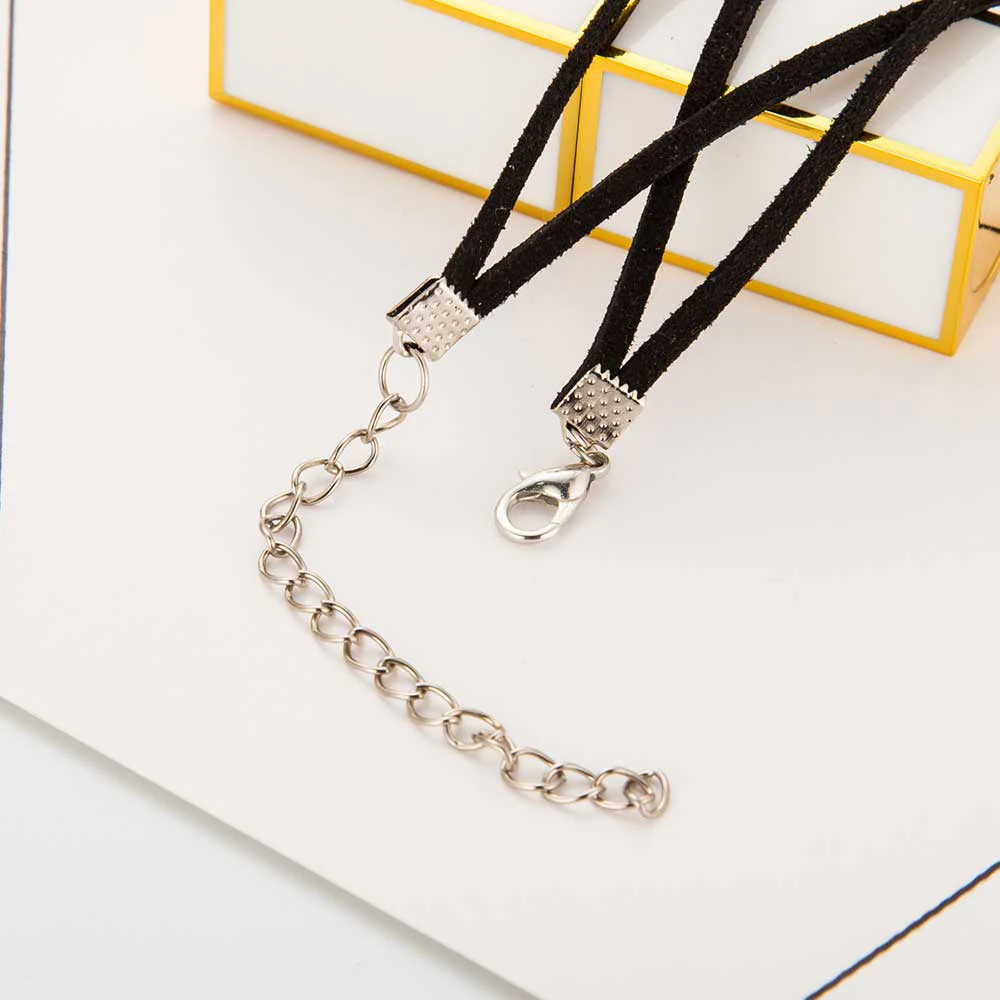 2017 Новый кожаный опал модное колье-Чокер в стиле бохо для женщин ювелирные