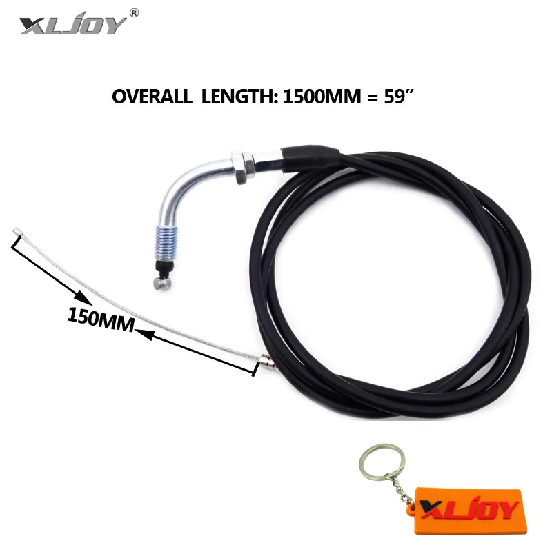 Карбюратор XLJOY Racing Gas 59 &quot трос дроссельной заслонки для 2 тактного велосипеда 49cc