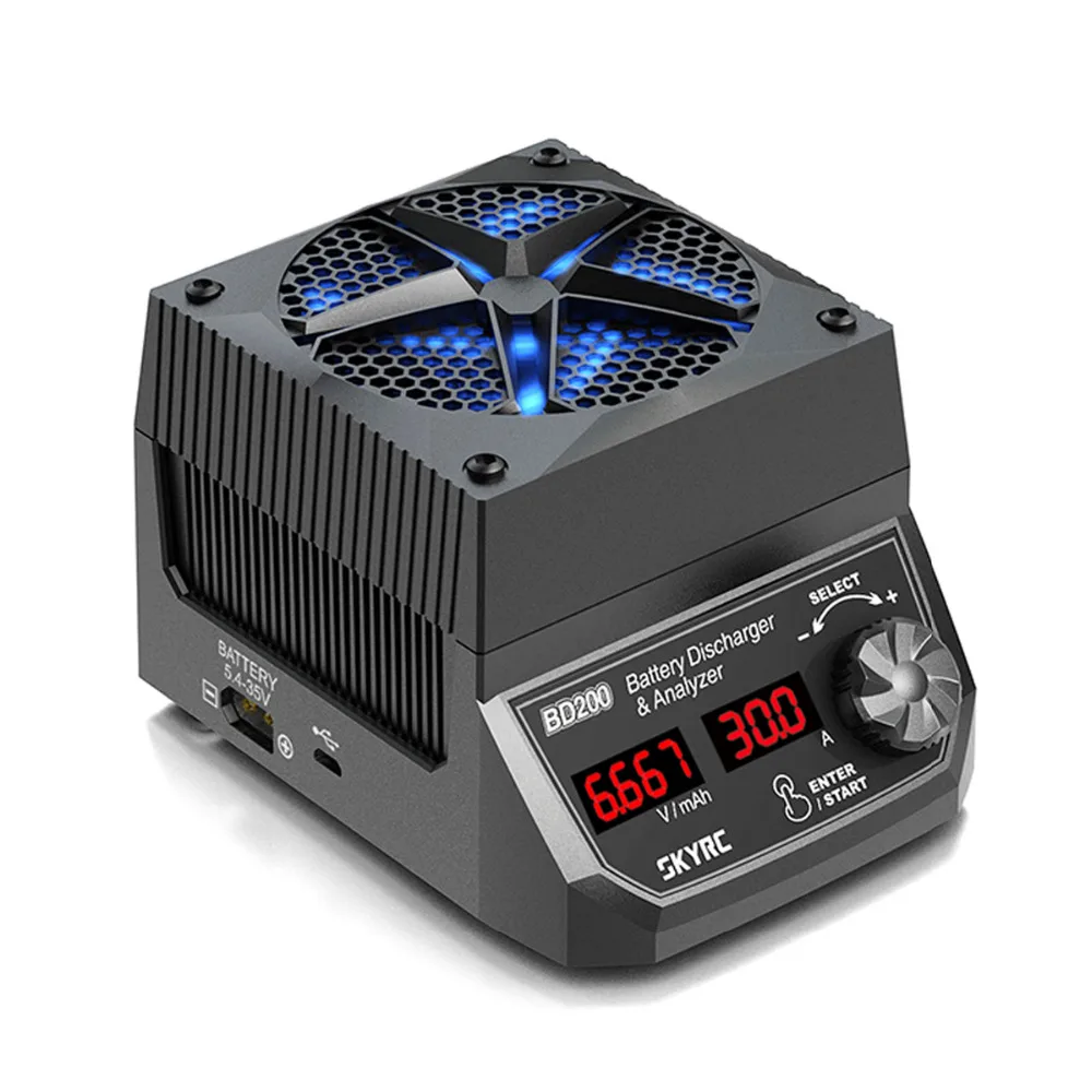 Тестер разрядки аккумуляторов SKYRC BD200 анализатор разряда 5 4 В 35 тестер нагрузки на
