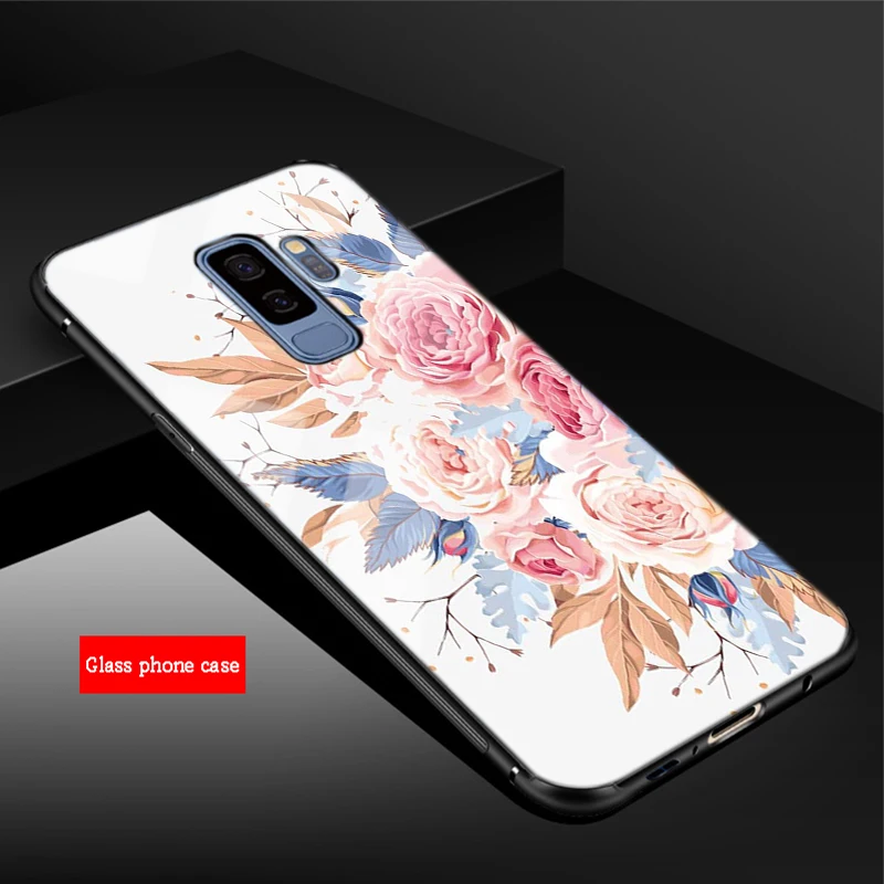Чехол из закаленного стекла для Samsung Galaxy A6 A6S A8 A8S J6 J8 2018 S8 S9 S10 PLUS | Мобильные