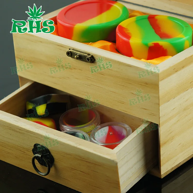 Антипригарный силиконовый контейнер с двумя выдвижными ящиками набор