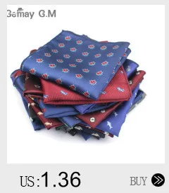 Мужской, карманный, квадратный многоцветный Жених Hanky жаккардовый тканый платок Модный классический свадебный
