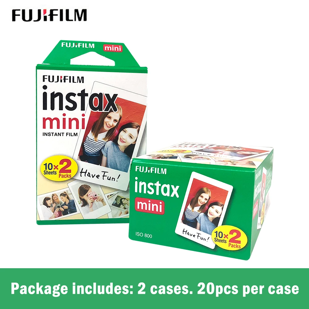 Пленка Fujifilm instax mini 9 40 листов фотобумага Fuji 3 дюйма instsnt для мгновенных