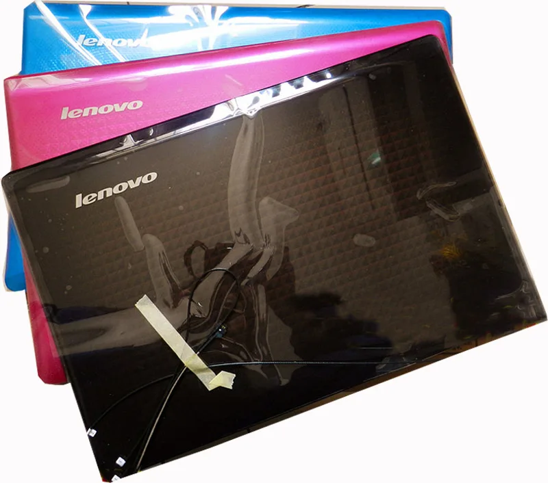 

New for lenovo z470 z475 LCD rear back cover laptop shell notebook computer assembly blue pink brown 38KL6LCLV80