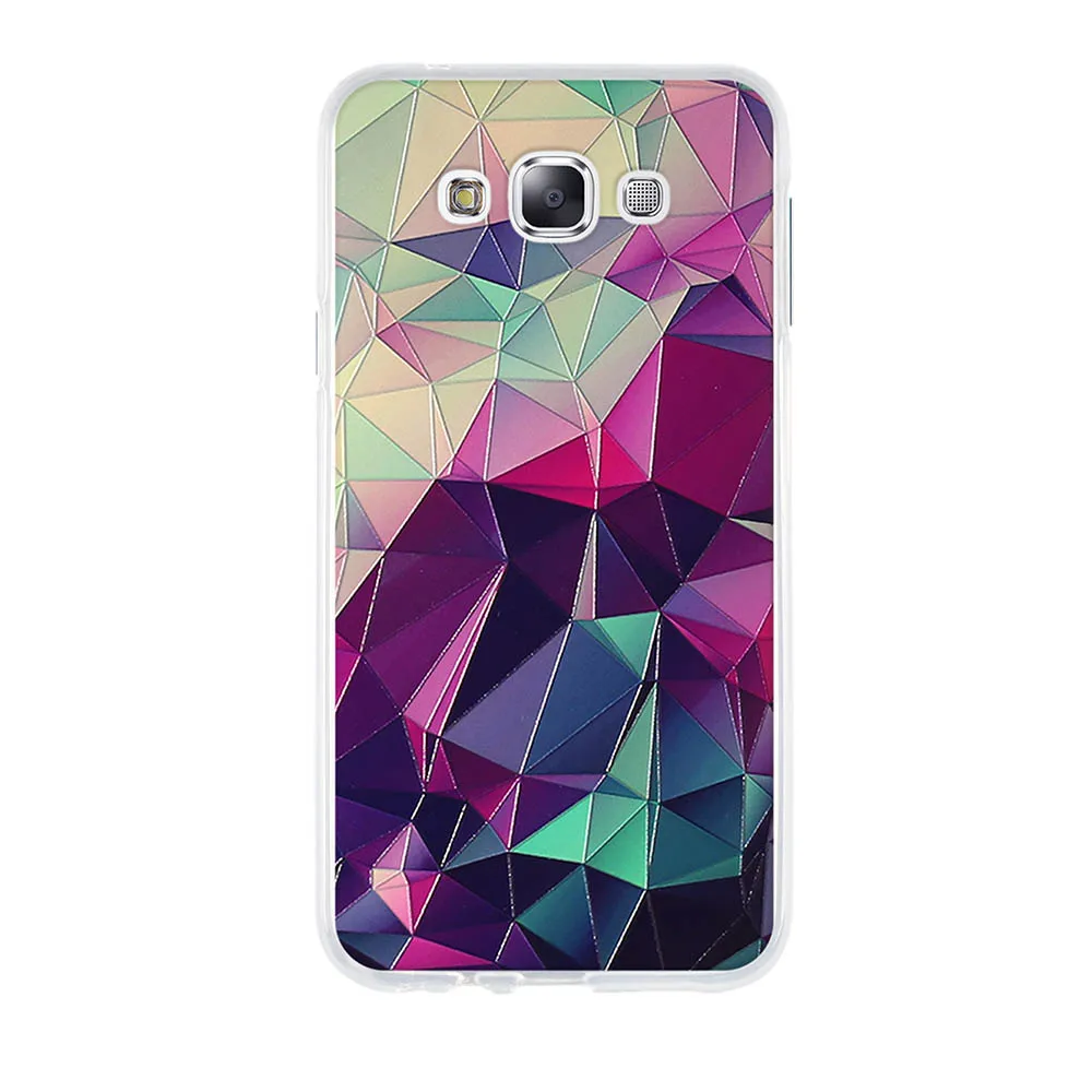 Чехол для Samsung Galaxy E7 мягкий силиконовый чехол из ТПУ E700 E7009 E700F защитный