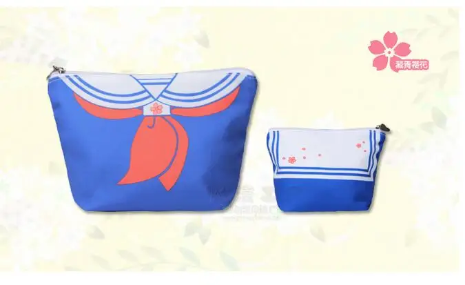 

10 pieces anniversary moon bow women girl japan jk uniform cartoon Cosplay handbag storage bag