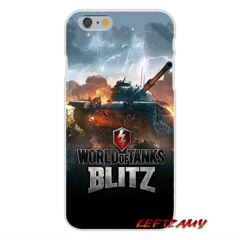 World of Tanks для iPhone X XR XS MAX 4 4S 5 5S 5C SE 6 6S 7 8 Plus ipod touch Аксессуары чехлы