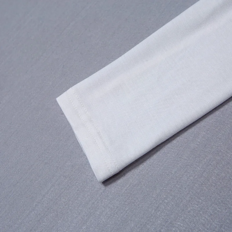 Женский элегантный трикотажный комбинезон с воротником-хомутом, узкими рукавами и застежкой-кнопками внизу, модный весенне-осенний твёрдый цвет.