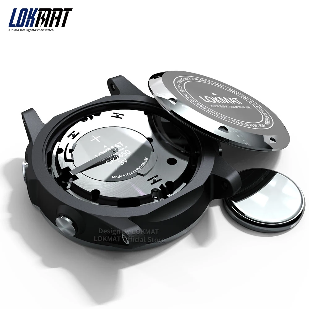 LOKMAT Smart Watch Sport шагомер Водонепроницаемый IP68 Bluetooth Для мужчин цифровые часы