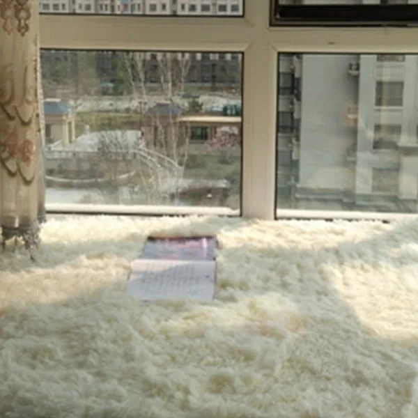 Мода противоскольжения пушистый Коврик S мохнатые Обеденная дома Спальня Ковёр