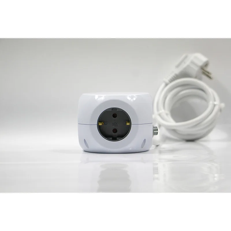 Гнездо для шнура удлинителя Smart Home штепсельная вилка Schuko 3 выхода USB выходная