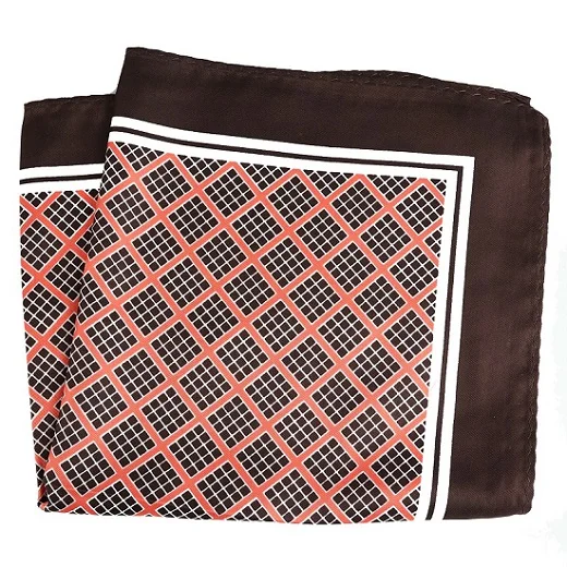 PH084 Pocket Square Портной Смит мужской Карманный квадратный модный роскошный большой размер 33x33 см костюм платок цветочный узор Пейсли Карманный платок - Цвет: PH084 Pocket Square