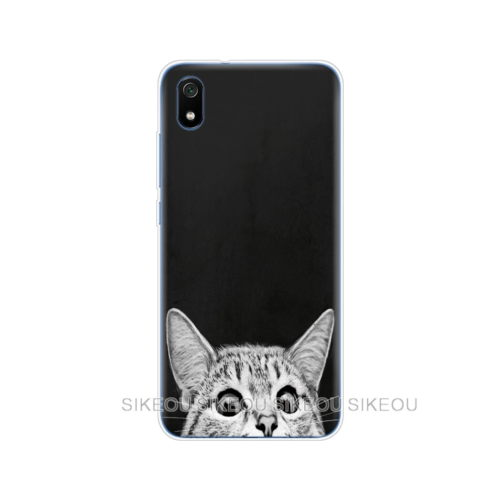 Силиконовый чехол для xiaomi redmi 7a, чехол s, полная защита, мягкая задняя крышка из ТПУ для redmi 7 a, бампер hongmi 7a, чехол для телефона - Color: 34612