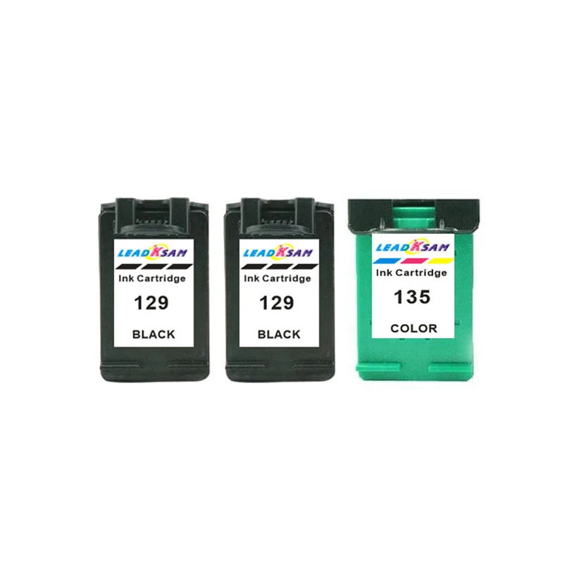 129 135 принтер картридж совместимый для hp129 hp135 чернильный с чернилами hp Deskjet C4183 5943