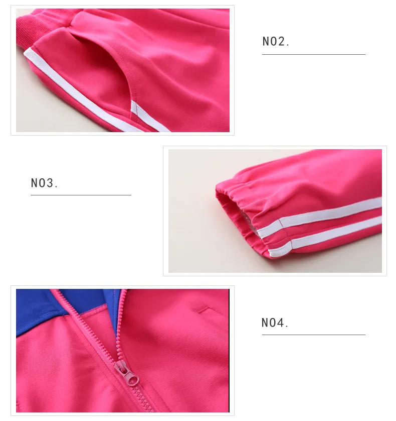 Детская одежда для девочек 2019 Детский Повседневный костюм на весну и осень детей