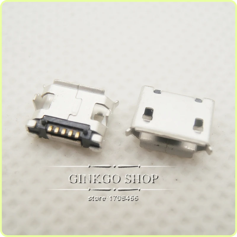 1000 шт./лот Micro USB разъем V8 Порт 2 фута DIP 5P 7 мм расстояние|port connector|connector 2connector usb |