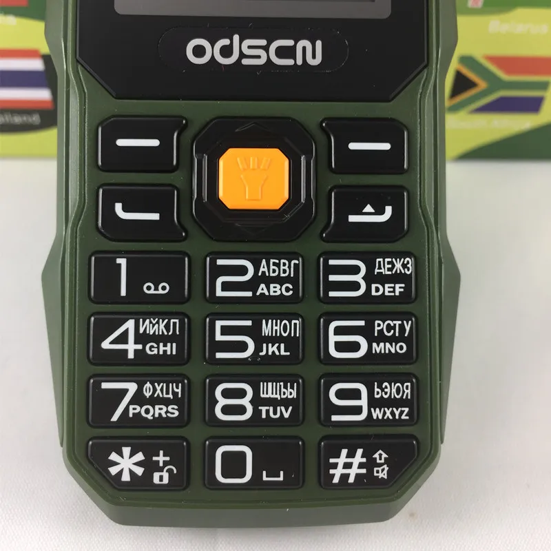 Оригинальный ODSCN T320 две sim карты Bluetooth громкий динамик прочный мобильный сотовый