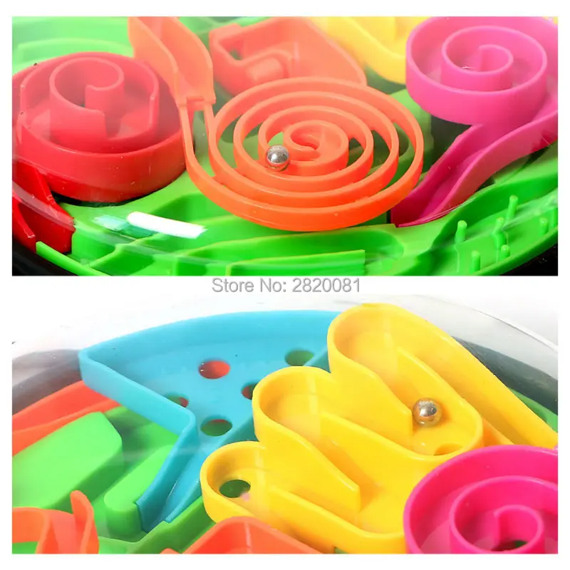 3D шар лабиринт волшебный головоломка для всей семьи забавная игра 2 цвета модель