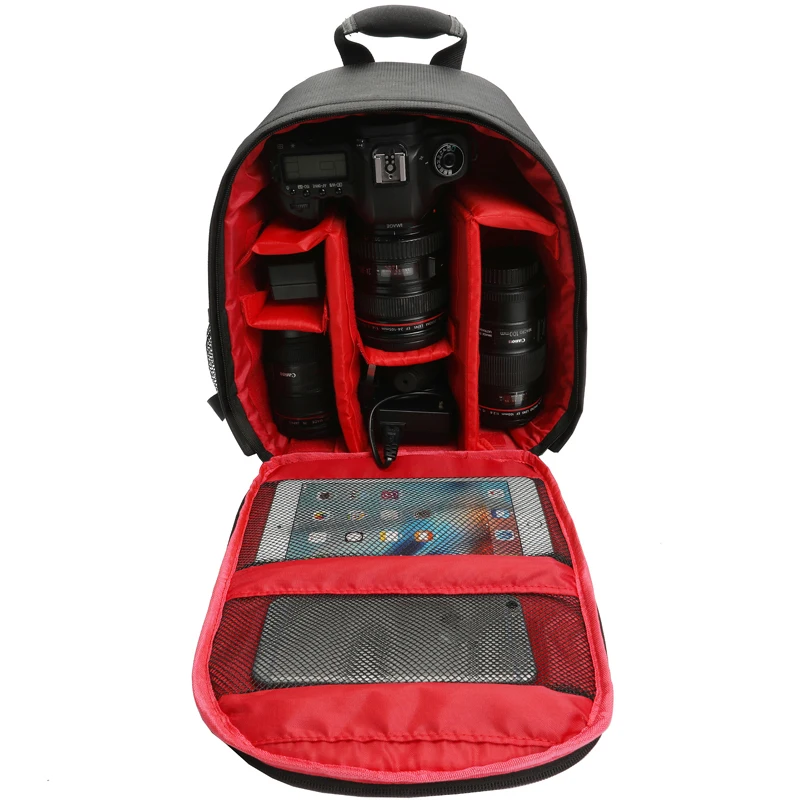 Waterproof Camera Backpacks Gifts Multi-function Digital DSLR Bags Small Video Shoulder For Nikon Canon Sony | Электроника