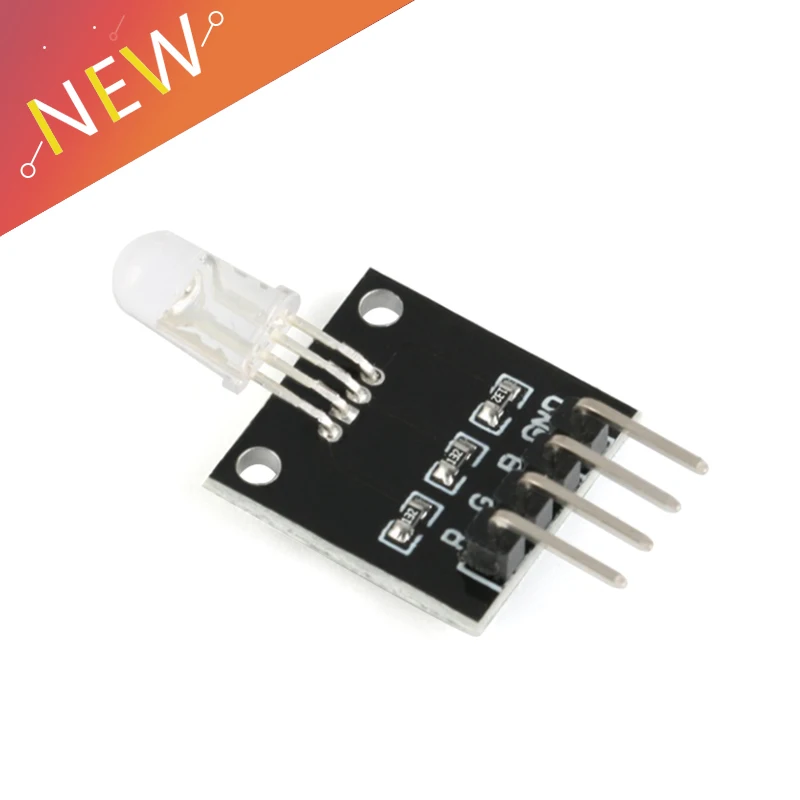 Умная электроника 4pin KEYES KY 016 RGB модуль три цвета 3 светодиодный датчика для Arduino DIY