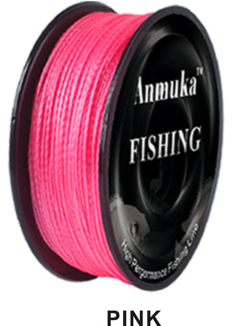 Бренд Lida Fish, 8 цветов, 100 метров, Полиэтиленовая леска, 0,1-0,5 мм, 3,6-36 фунтов, 4 нити, плетеная многонитевая леска, плетеная леска