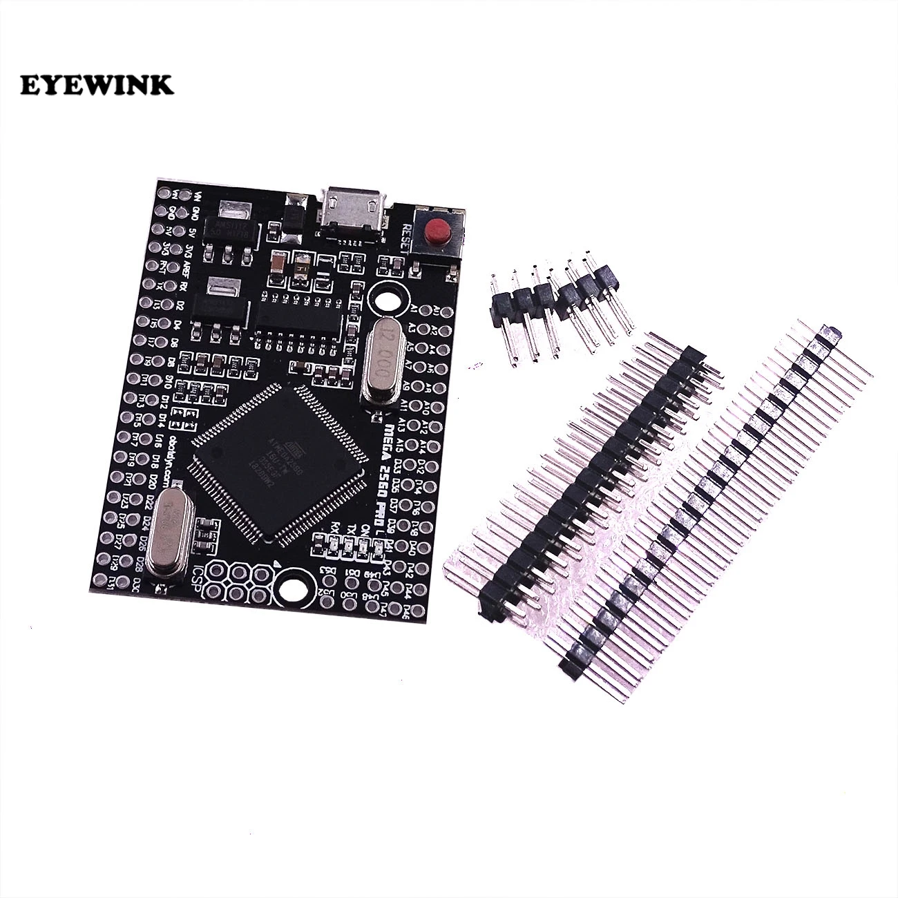 Адаптер MEGA2560 PRO Встроенный Micro USB CH340G ATMEGA2560-16AU для Arduino ATmega2560 расширительный модуль