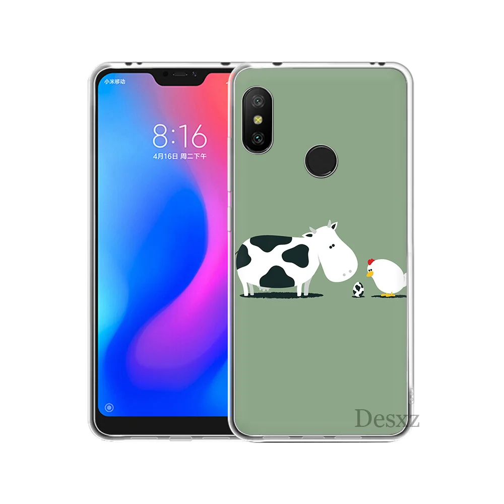 Чехол для телефона Aninal Hippo Cow Redmi Note 3 4 4X 5 5A 6 Pro Prime Protect|Чехлы-накладки| |