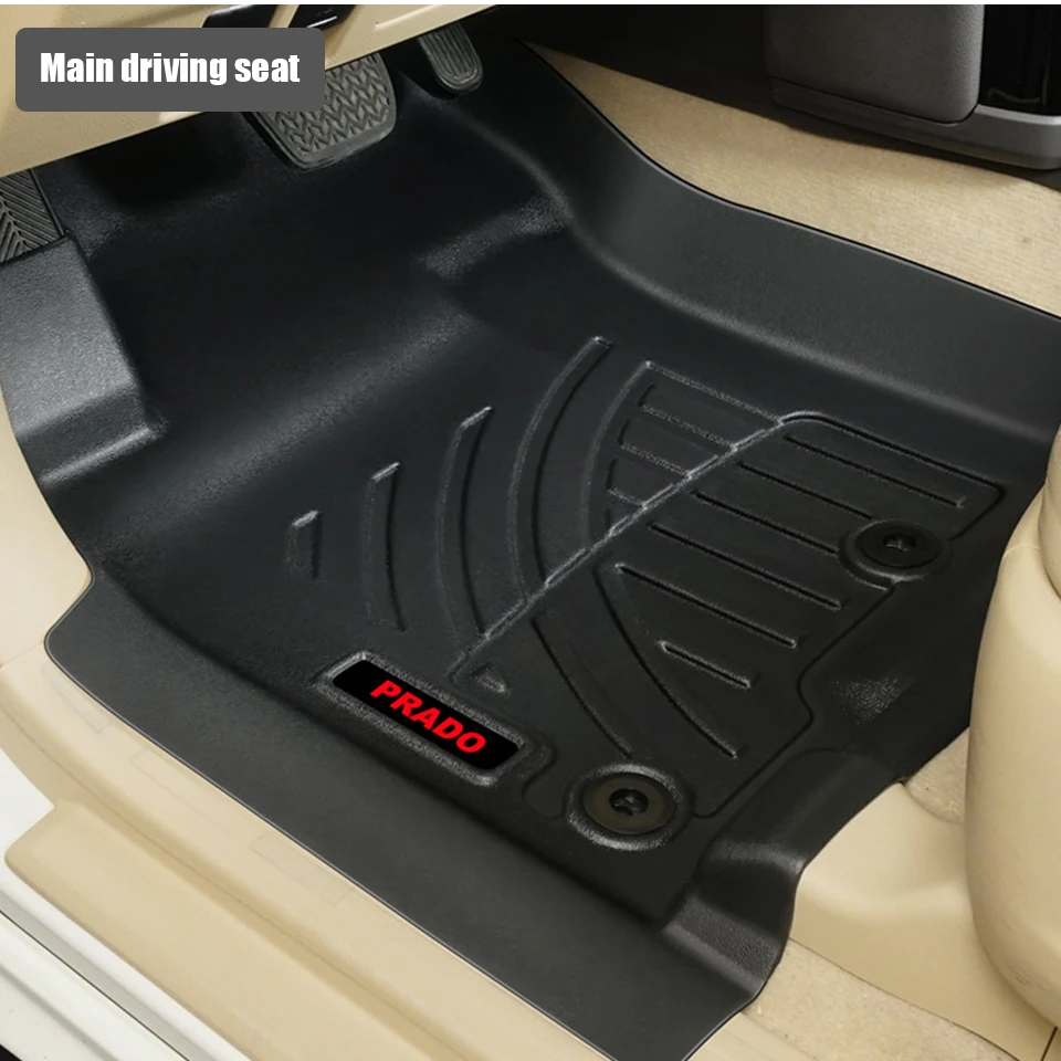 TPE изготовленный на заказ автомобильные коврики для Toyota Prado 150-2010 подушечки ковер автомобиля Средства для укладки волос Prado 150