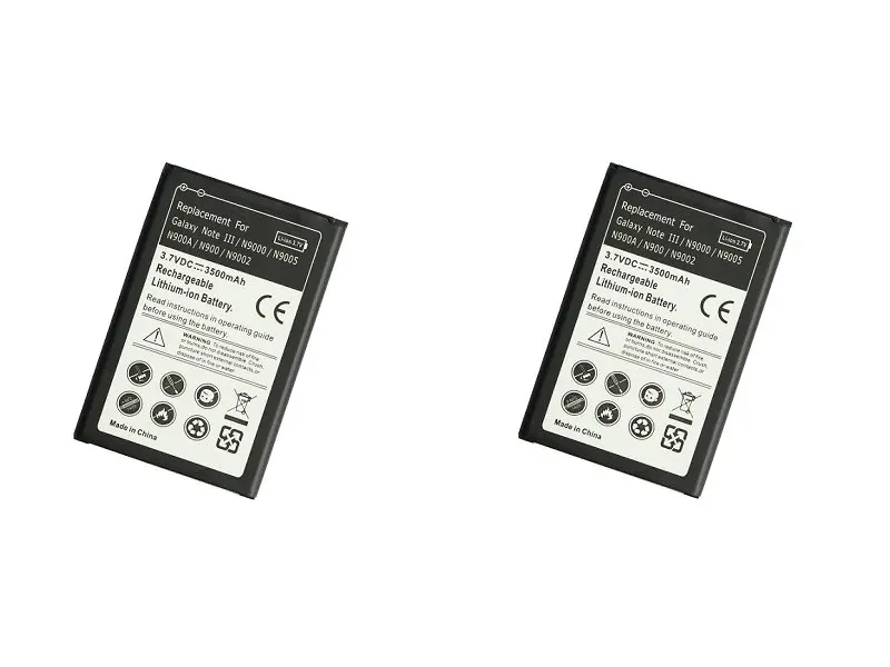 Ciszean 2 шт./лот 3500 мАч B800BC/BE/BU/BZ Сменный аккумулятор для Samsung Galaxy Note III 3 N9000 N900 N9002 N9005