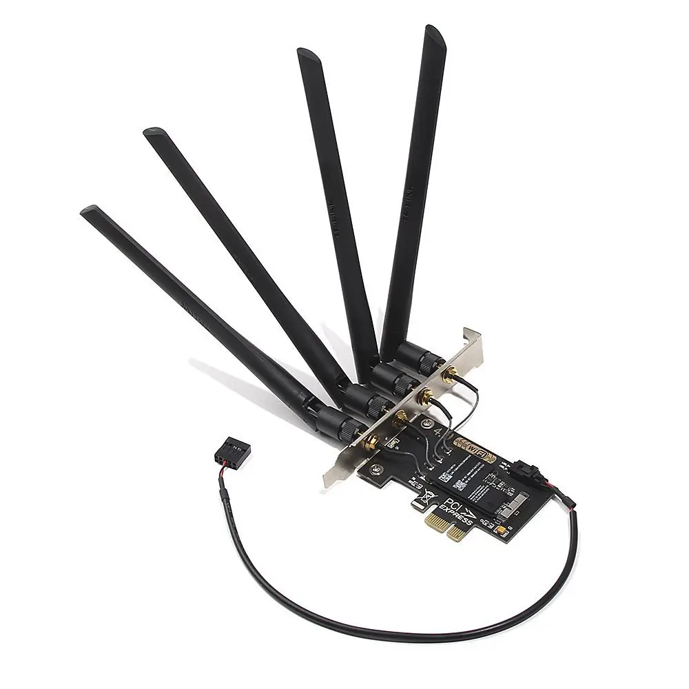 Антенны 802.11ac + Bluetooth 4 0 Broadcom BCM94360CD беспроводная Wi Fi карта для настольных