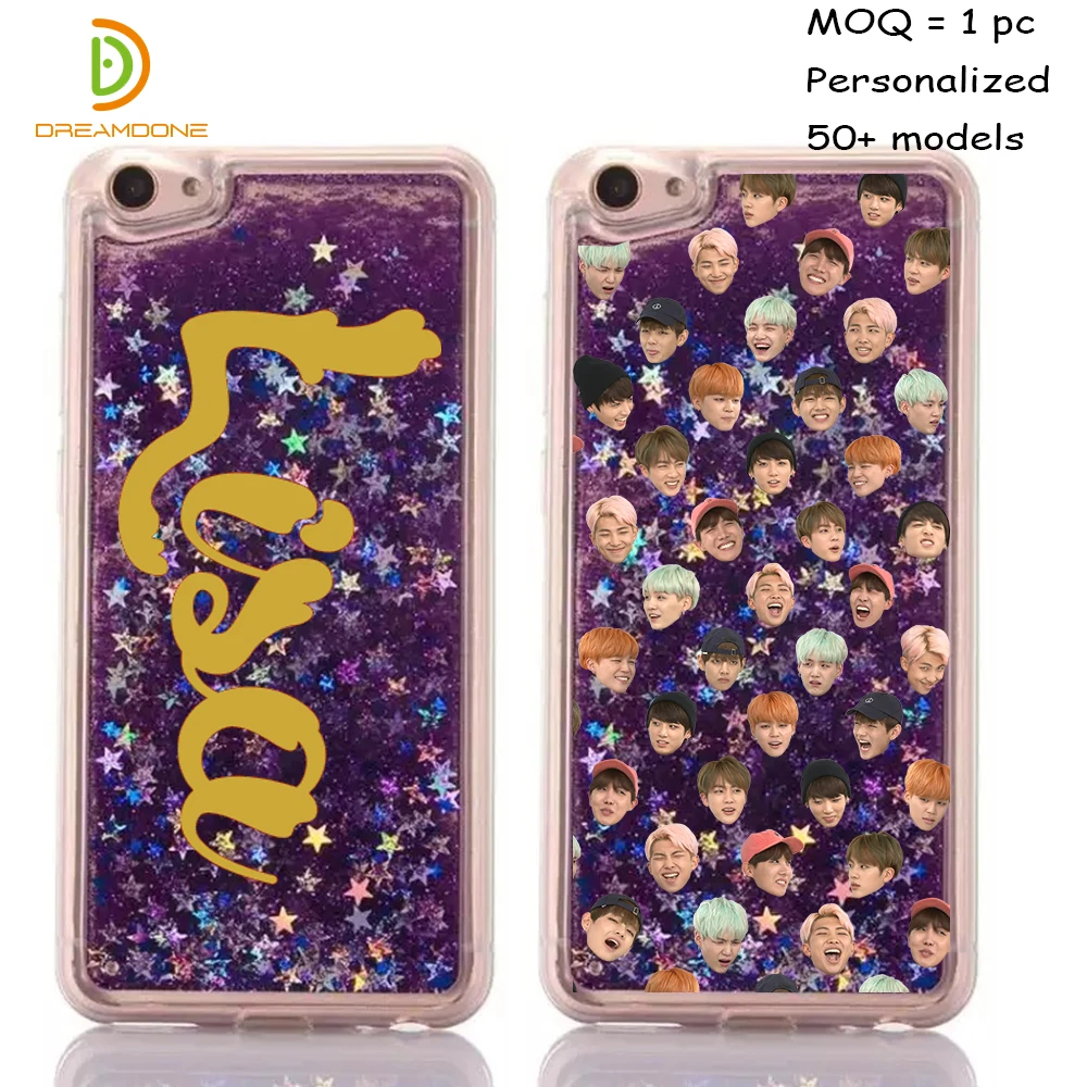 Чехол с жидким песком и блестками для oppo R7 R7S R9 R11 plus персонализированный телефона