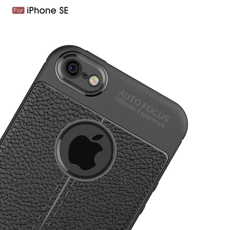Кожаный чехол для телефона Coque iphone 5 5S SE X 10 XS MAX XR противоударный мягкий TP Для Apple 6 S 7