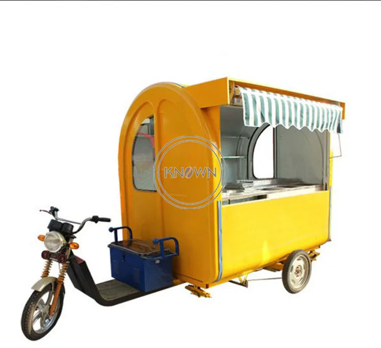 Electric Adult Tricycle Food Truck Mobile Kitchen Vending Kiosk Catering Trailer Ice Cream Coffee Bubble Tea Cart For Sale | Бытовая