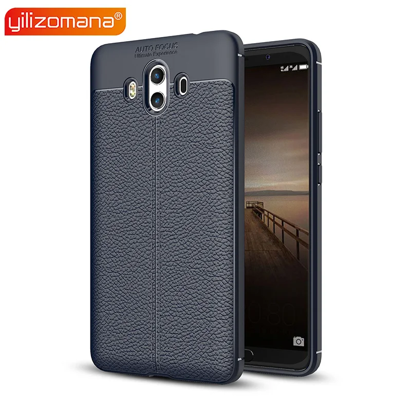 YILIZOMANA Лидер продаж мягкий чехол для телефона TPU Личи шаблон задняя крышка Huawei NOVA 2